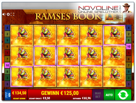 Bally Wulff Ramses Book Freispielrunde